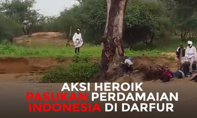 Prajurit TNI Selamatkan Warga yang Terseret Arus