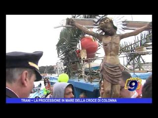 Trani | La Processione in mare della croce di colonna