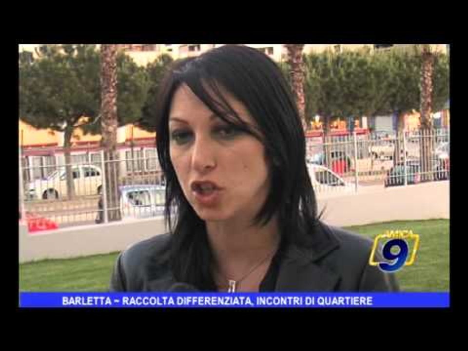 Barletta | Raccolta differenziata, incontri di quartiere