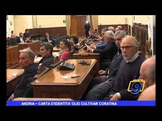 Andria | Carta d'identità olio cultivar coratina