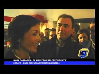 Corato | Mara Carfagna per Massimo Mazzilli