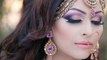 Indian girl makeup with western style __ bold eyeliner & red lips __ shy styles