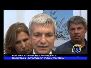 Download Video: Regione Puglia | Patto di Stabilità, Vendola: 