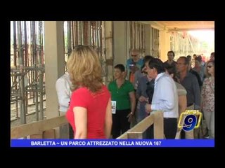 Barletta | Un parco attrezzato nella nuova 167
