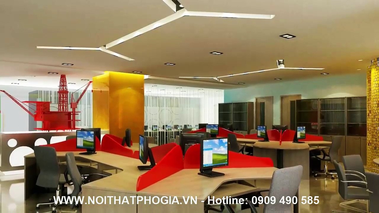 THIẾT KẾ THI CÔNG NỘI THẤT VĂN PHÒNG CHUYÊN NGHIỆP NHẤT TẠI TP.HCM