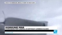 Hurricane Irma makes landfall in Northeast Caribbean Islands