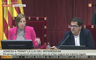 Forcadell atura l'intent de boicot de Ciutadans des de la mesa