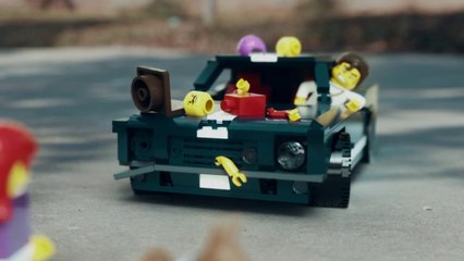 Version du jeu vidéo GTA avec des LEGO ! Extraordinaire !