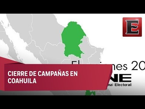 Candidatos para el gobierno de Coahuila se alistan para el 4 de junio