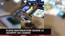 Floyd Mayweather gagne un incroyable jackpot dans un casino de Las Vegas (Vidéo)