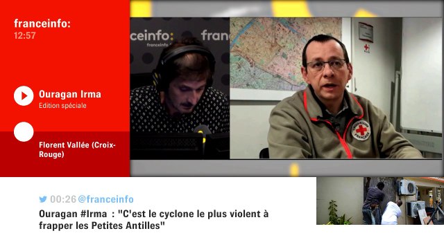 Irma : la Croix-Rouge lance un appel aux dons pour les populations sinistrées