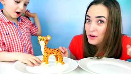 Обычная Еда против Мармелада - Челлендж! Мама ПЛАЧЕТ! Real Food vs Gummy Food - Candy Challenge