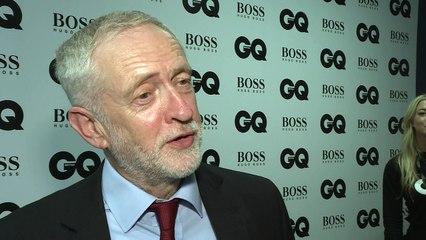 GQ Awards 2017: "Stormzy for PM" says Jeremy Corbyn