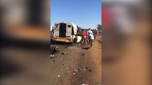 Video of already robbed transit van being looted again in South Africa goes viral