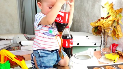 Bad Baby Вредные Детки Заказали Много Пиццы !!! Pizza Fail