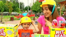 ЧЕЛЛЕНДЖ МОКРАЯ ГОЛОВА Wet Head Challenge EXTREME Family Game for kids