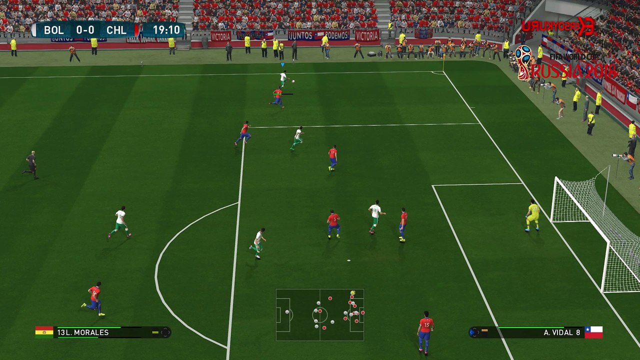 ►✪ FIFA WORLD CUP 2018 | BOLIVIA - CHILI | PES 2017