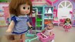Baby doll Hand bag closet and surprise eggs toys play
