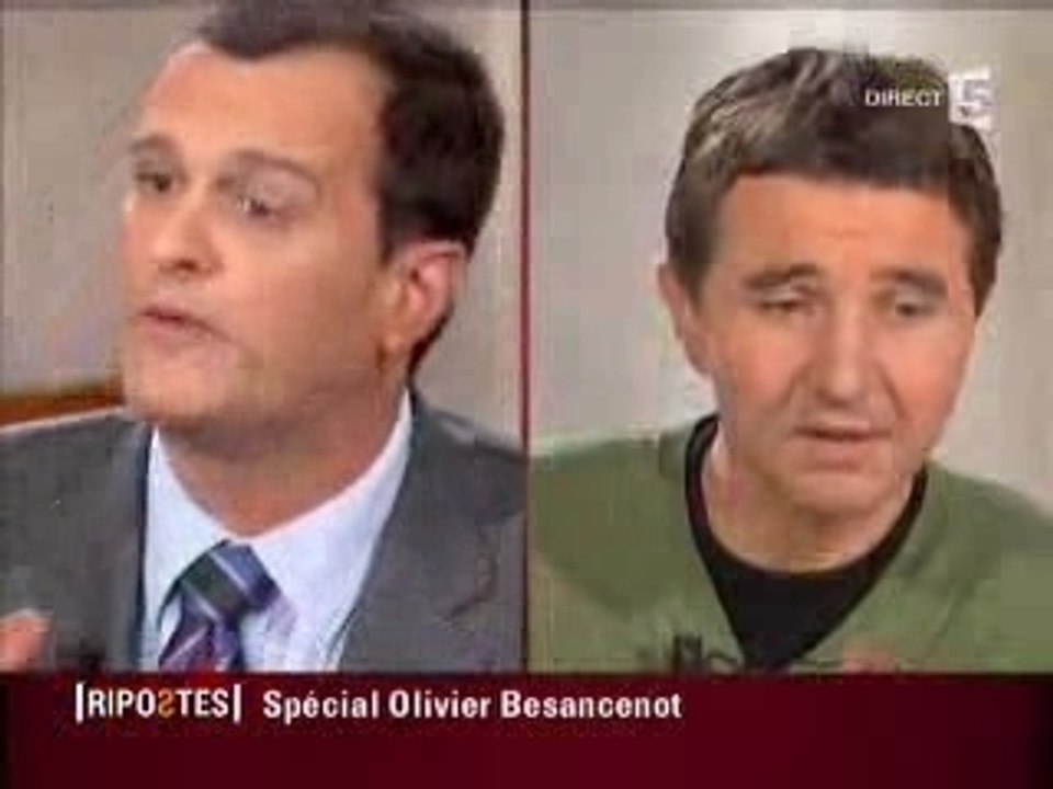 Débat Besancenot - Aliot à Ripostes
