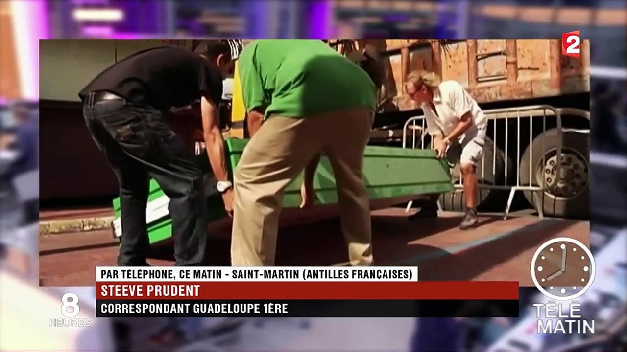 Irma : Saint-Barthélemy et Saint-Martin en alerte violette