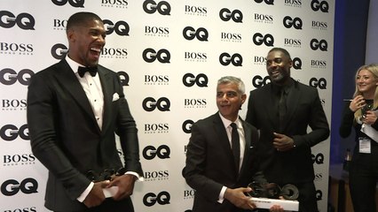 GQ Awards 2017 "I'm a rose between thorns" Sadiq Khan
