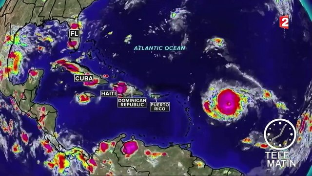 Ouragan Irma : l'arc antillais en état d'urgence