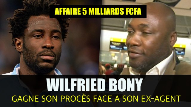 Wilfried Bony gagne son procès face à son ex agent Francis Kacou