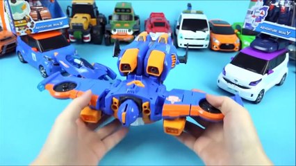 TOBOT Airplane transformers and Carbot car toys