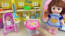 Baby Doll toilet toys and Poli car toys