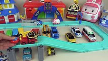 Poli car toys - Mini Robocar Poli & CarBot car Power key toys 로보카폴리 슈팅카