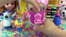 Orbeez Hello Kitty & Kinder Joy Surprise egg, dispenser toys with Baby Doll