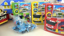 Tayo bus & Robocar Poli car toys blocks and rescue in water 타요와 폴리