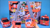 Fire station cars & Robocar Poli Tayo car key toys   more - ToyPudding 월드카 파워키