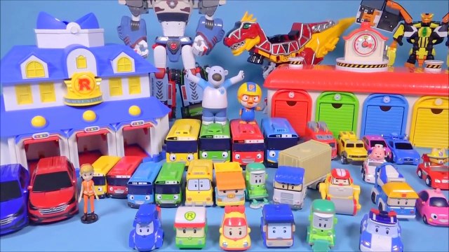 Robocar Poli, Tayo the little bus mini car toys 타요 폴리 장난감