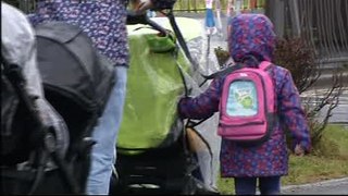Solihull-West Midlands: A pilot scheme banning parents from parking outside schools - to drop off..