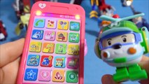 또봇 로보카폴리 Robocar Poli Amber Smart phones & Tobot toys 스마트폰 오픈박스 다이노포스 파워레인저 또봇 장난감