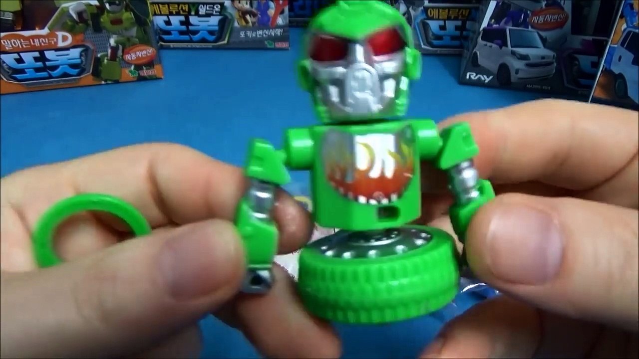 4 헬로카봇 카봇 배틀팽이 탑플레이트 장난감 Hello Carbot robot bat...