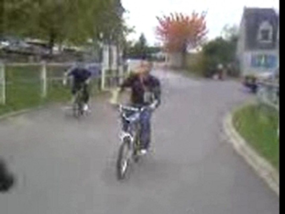 Stunt O Cèdre en vélo