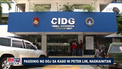 Pagdinig ng DOJ sa kaso ni Peter Lim, nagkainitan