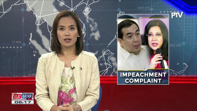Impeachment complaint vs CJ Sereno, isinumite na sa House Committee on Rules