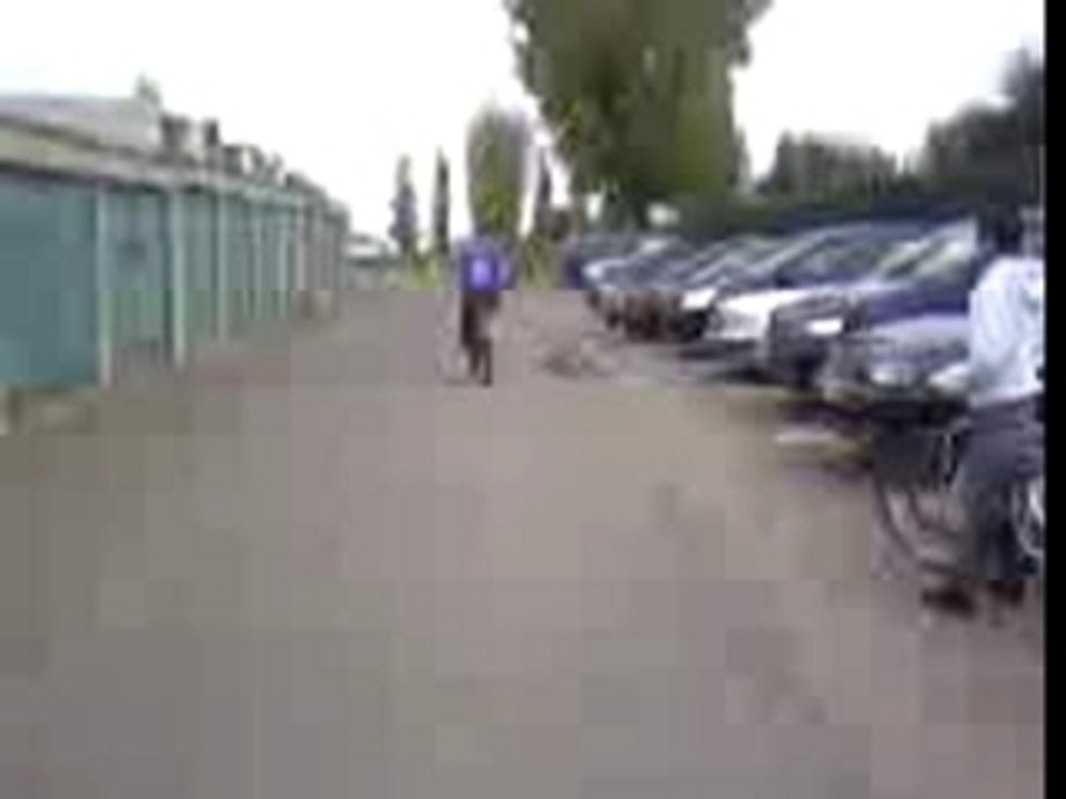 Stunt O Cèdre en vélo
