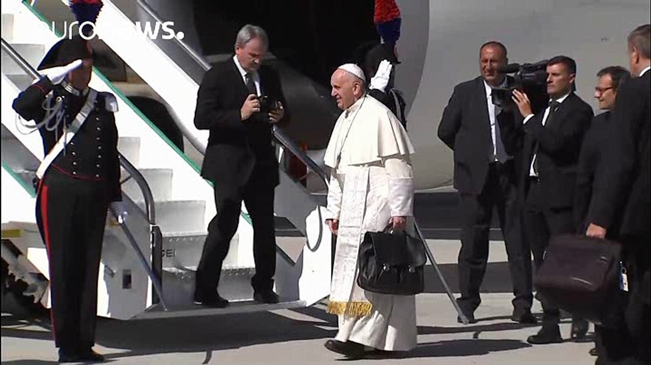 Papst zu Besuch in Kolumbien