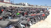 Trafikten Men Edilen 3 Bin 500 Motosiklet Geri Dönüşüme Gönderildi