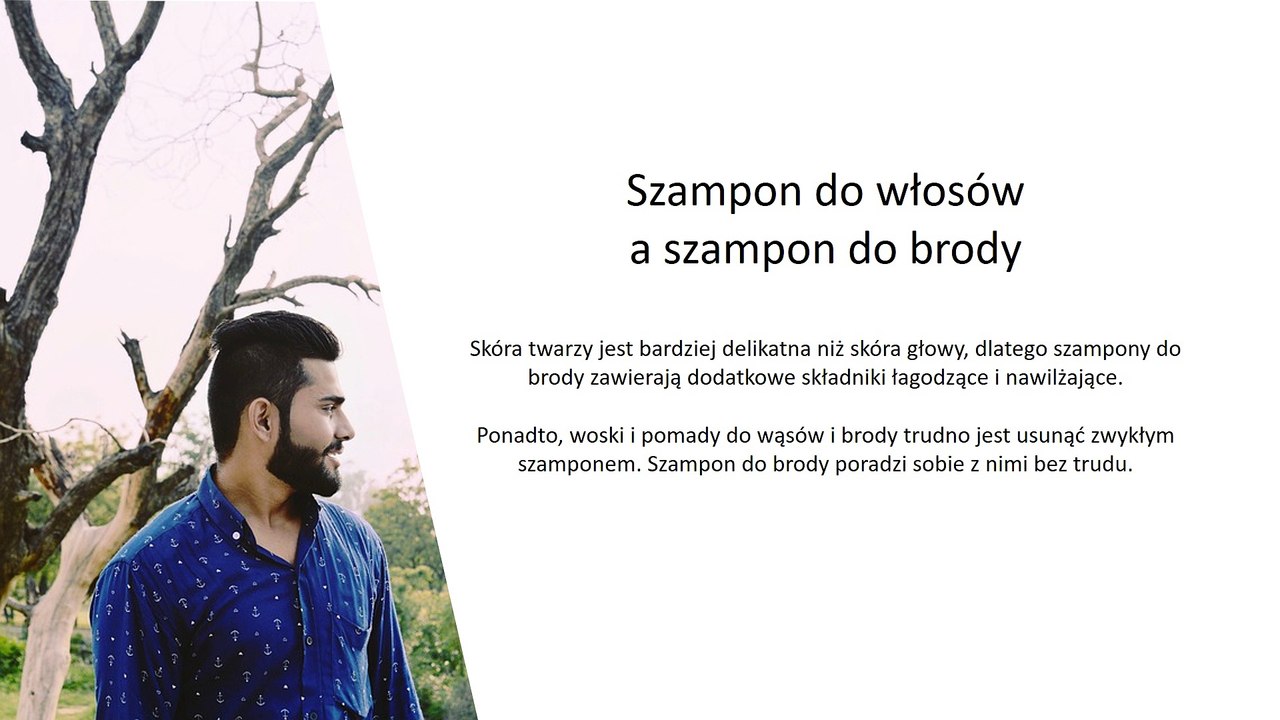 Szampon do brody - czego można się spodziewać po jego stosowaniu?