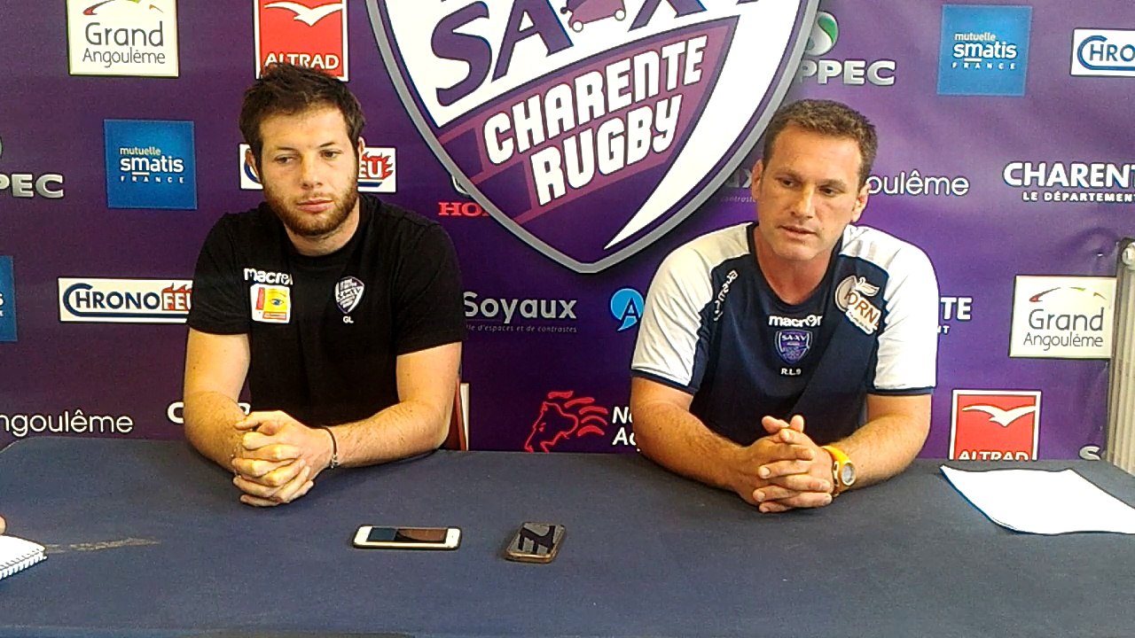 La conférence de presse du SA XV avant Biarritz
