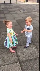 Funny videos - baby funny kiss - hot fun