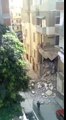 تداول فيديو للحظة انهيار عقار محرم بك فى الإسكندرية على 