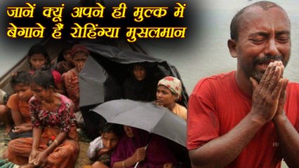 Rohingya Muslims क्यूं है अपने ही देश म्यांमार में बेगाने | वनइंडिया हिंदी