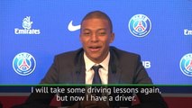 PSG have given me a chauffeur - Mbappe
