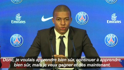 Football: "Je suis un affamé de titre" (Kylian Mbappé)